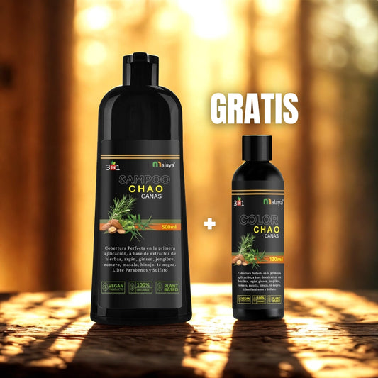 SHAMPOO CHAO  CANAS + REGALO🎁